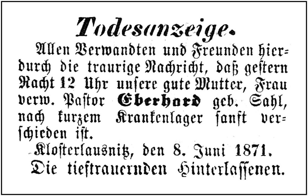 1871-06-08 Kl Trauer Eberhard